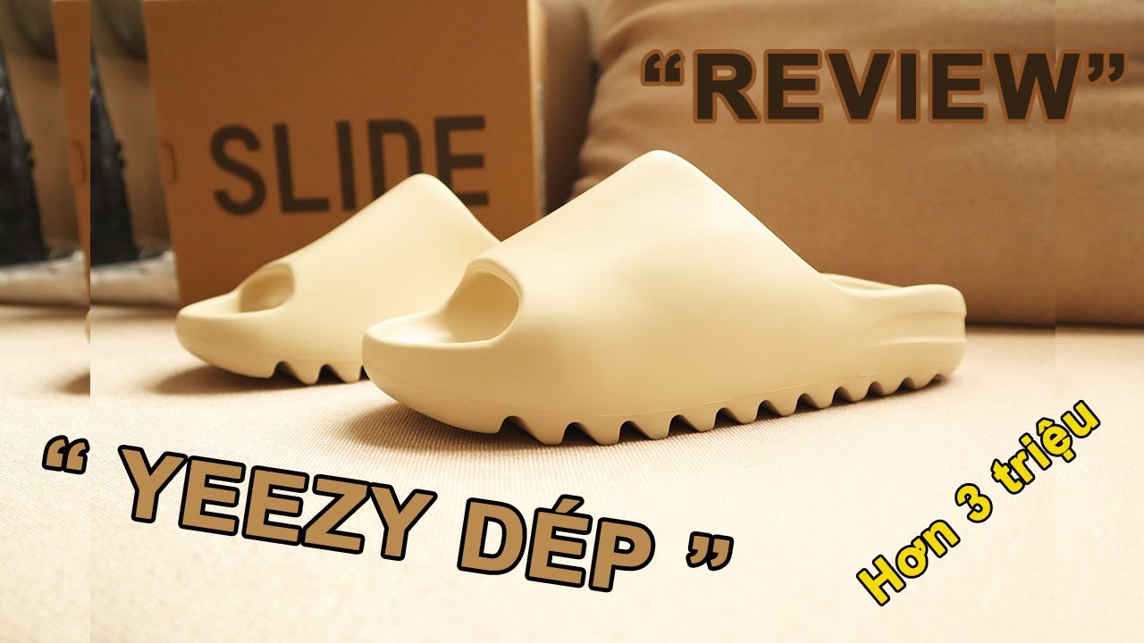 [ YEEZY SLIDE ] Review đôi YEEZY DÉP mới ra chỉ bán 25 đôi tại Bitexco
