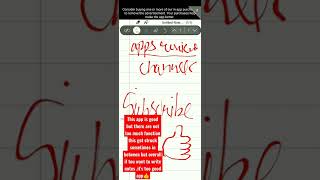inkredible  (handwriting notes )app review ,sub for more👍👍 screenshot 4