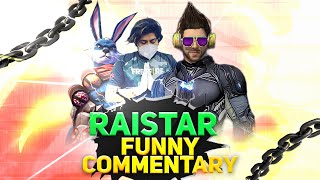 Raistar Funny Commentary 1 VS 1 World Best Clash Challenge With Gyan Rishabh - Garena Free Fire