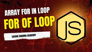 JavaScript for...in vs for...of Loop Explained with Examples | JS Tutorial | Step by Step guide #js