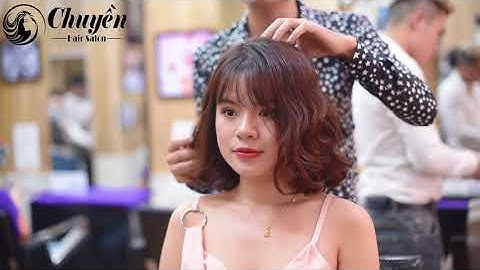 xoăn sóng nước hàn quốc#nhậndậynghề#đàotạonghềtóc