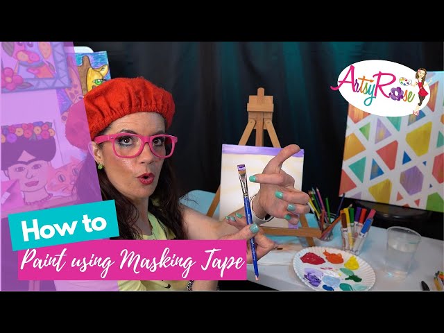 Tape Paint Art for Teens, Events