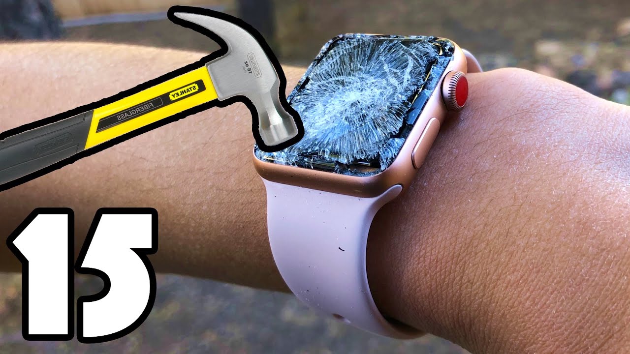 15 WAYS TO BREAK AN APPLE WATCH