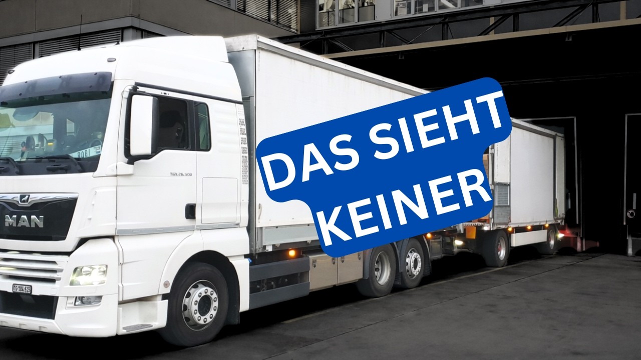 Das sieht niemand: Ein echter Tag als LKW-Fahrer – Im Führerhaus