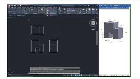 Orthographic Projection Demo 1   AutoCAD