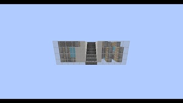 Smallest 2 Wide Hidden Seamless Wall Staircase | 192 Blocks | 1.16.3