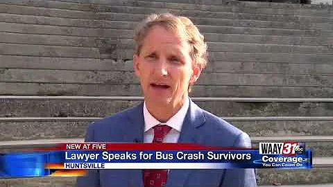 Lawyer Speaks for Bus Crash Survivors