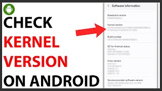 How to Check Kernel Version on Android [QUICK GUIDE]
