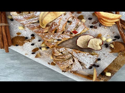 Βίντεο: Πολύ λεπτό και νόστιμο στρούντελ μήλου