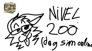 Llegando al nivel 200 en DOG SIM ONLINE! (mi primer video) screenshot 5