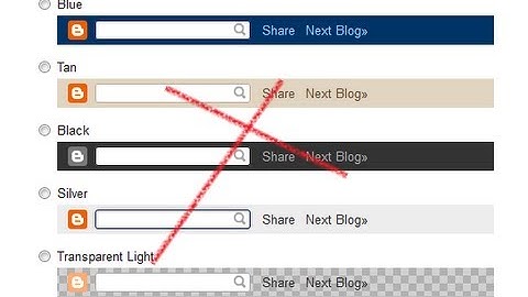 Remove NavBar in Blogger Blog