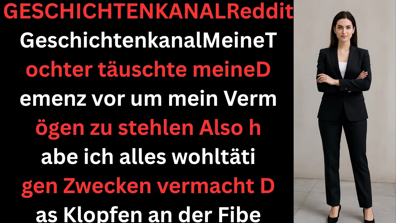 Meine Tochter täuschte meine Demenz vor – also vermachte ich alles einer Wohltätigkeit.