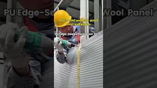 Rust-proof and leak-proof,steel wall panels#coldstorageroom #coldroompanel #condensingunit #factory