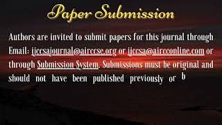 Call for Papers - June Issue: IJCCSA