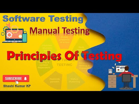 Principles of testing | Software Testing | Manual Testing #softwaretesting #manualtesting
