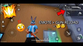 EMOTE + GUN RELOAD = 🤔😲 | AK47 , M1887 , UMP | GARENA FREE FIRE #Viral screenshot 3