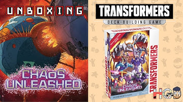 UNBOXING | Chaos Unleashed Transformers Deck Builder | NEW GIANT ROBOT