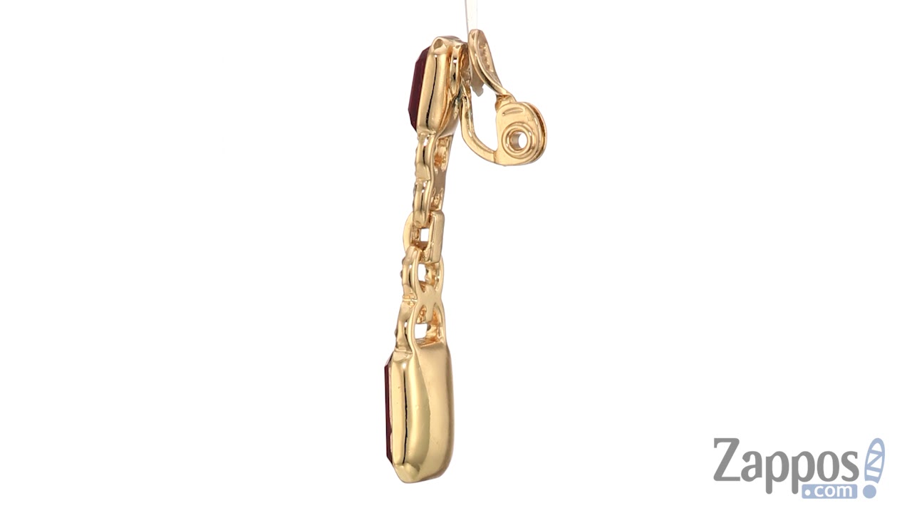 LAUREN Ralph Lauren Clip Stone Linear Earrings SKU: 9185576
