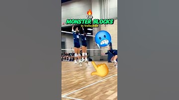 Monster Volleyball Blocks That Left Everyone Speechless!