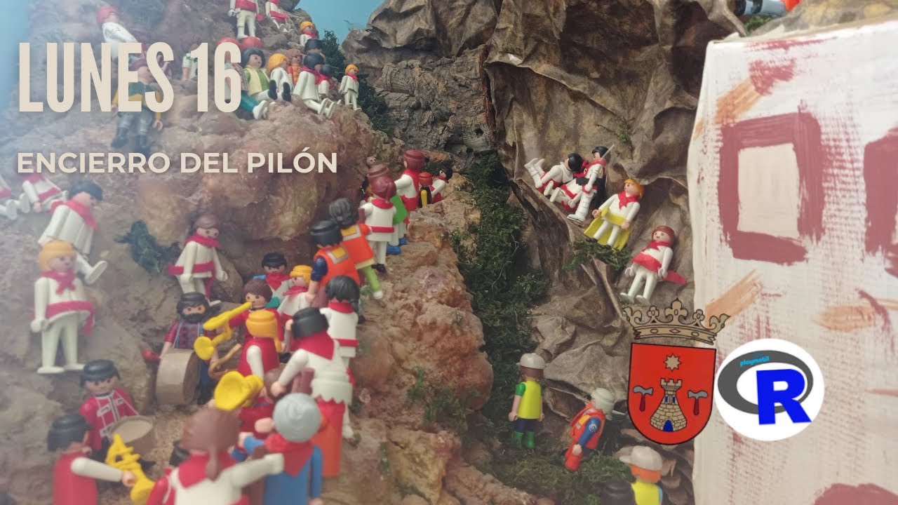 FIESTAS FALCES 2021 - ENCIERRO DEL PILÓN PLAYMOBIL