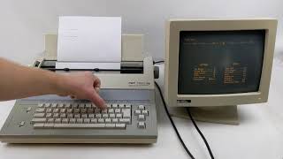 Smith Corona PWP 3850 DS Word Processor System Computer w/ Display Monitor HRM2