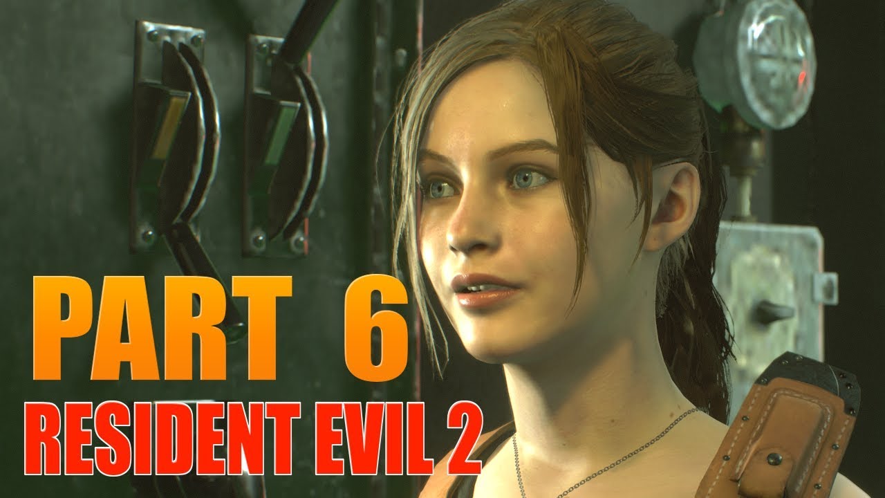 Resident Evil 2 Remake walkthrough  part  6 Claire Gameplay Playstation gameshd