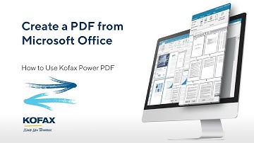 How to Create a PDF from Microsoft Office with Power PDF