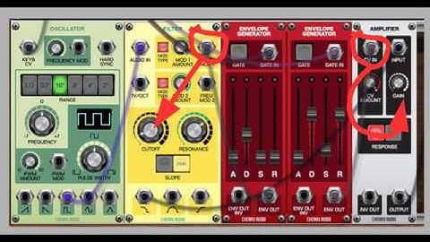 Voltage Modular Patches Part 1 East Coast Subtractive