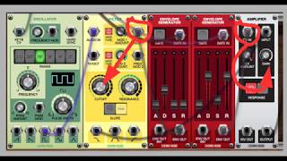 Voltage Modular Patches Part 1 East Coast Subtractive