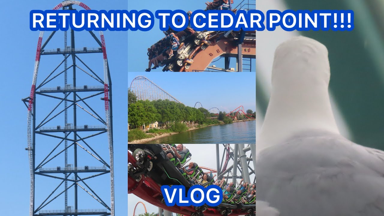 My Return to America's Rockin' Roller Coast: Cedar Point 2025 Vlog ...