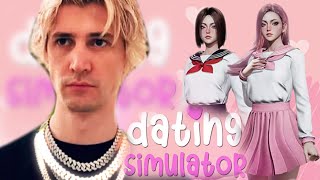 xQc Is The RIZZLORD in DATING SIMULATOR