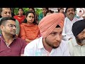 the Apni Party today in support of the sportspersons prot€sting near the Maharaja Hari Singh Statue