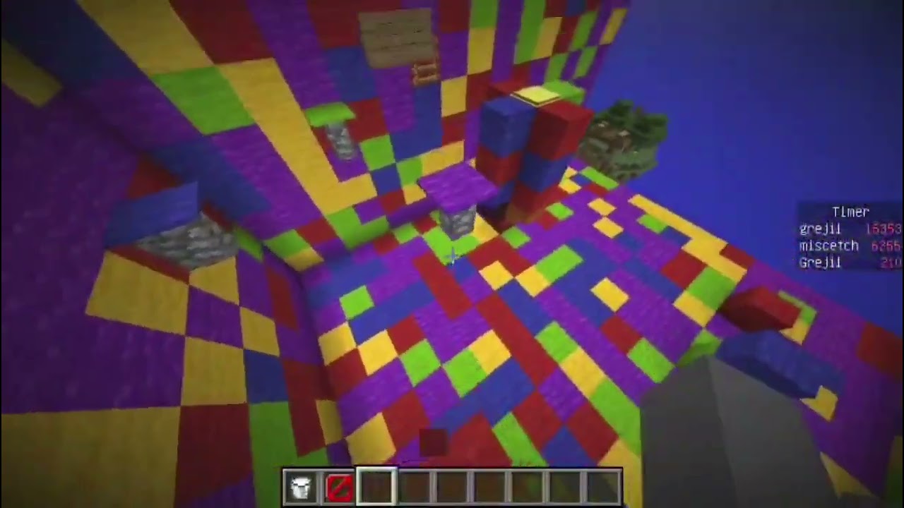 Прошел паркур c4be в Майнкрафт | miscetch