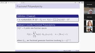 W. Yasin : Fractional Powers of d-Bar and Radial Operators in Hypercomplex Analysis