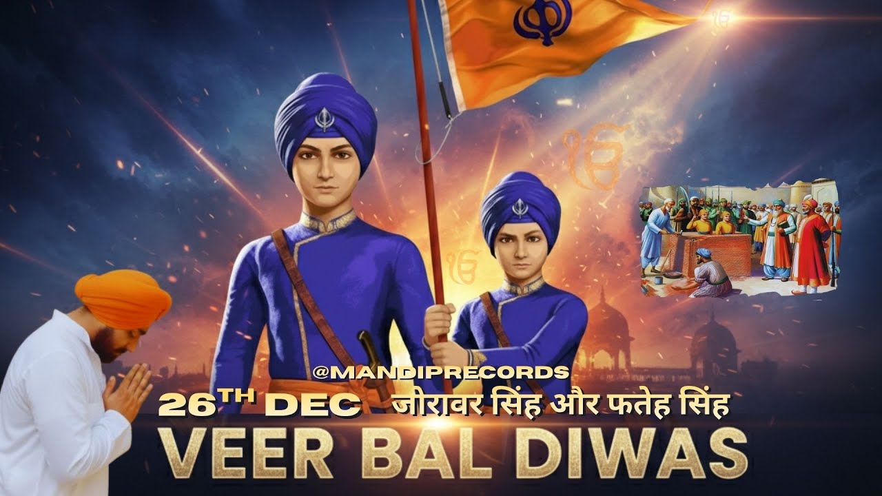 VEER BAL DIWAS | वीर बाल दिवस | 26th Dec | Chhote Sahibzade | 