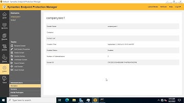how to add domain in symantec endpoint protection manager