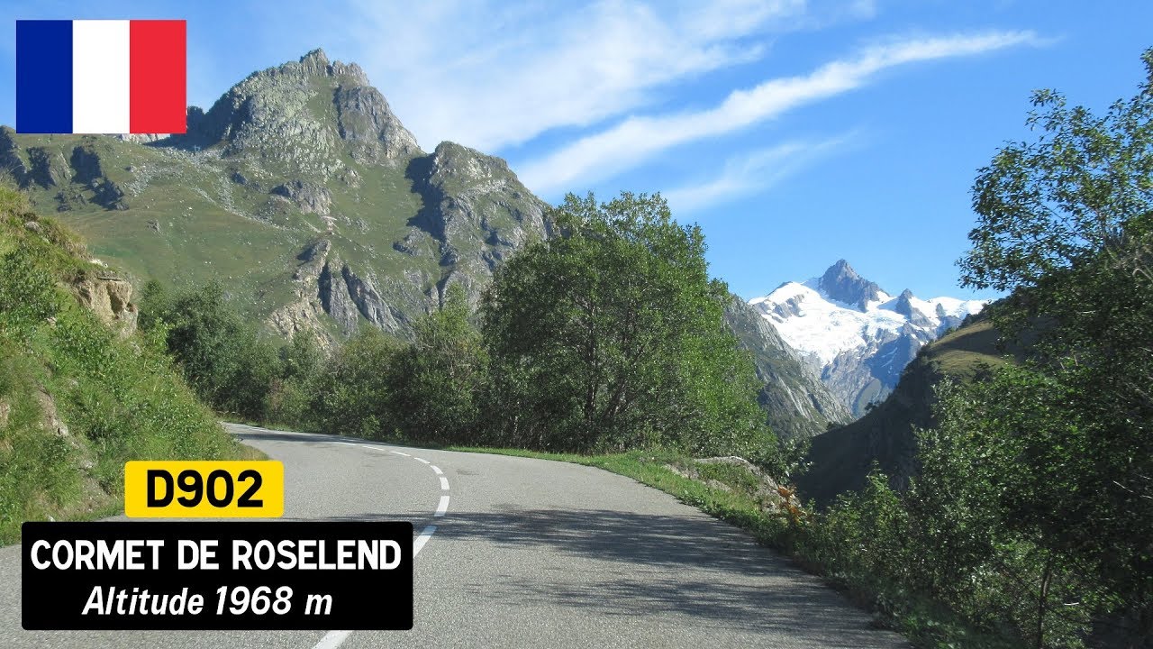 France Cormet de Roselend pass YouTube