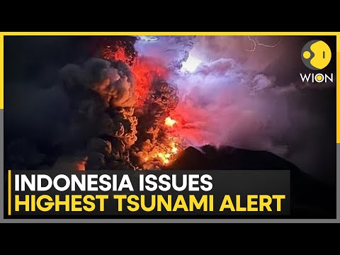 Indonesia issues highest Tsunami alert, Tagulangdang island to be emptied over Tsunami alert | WION