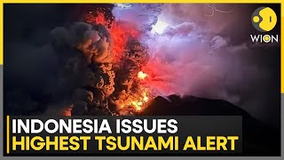 Indonesia issues highest Tsunami alert, Tagulangdang island to be emptied over Tsunami alert | WION