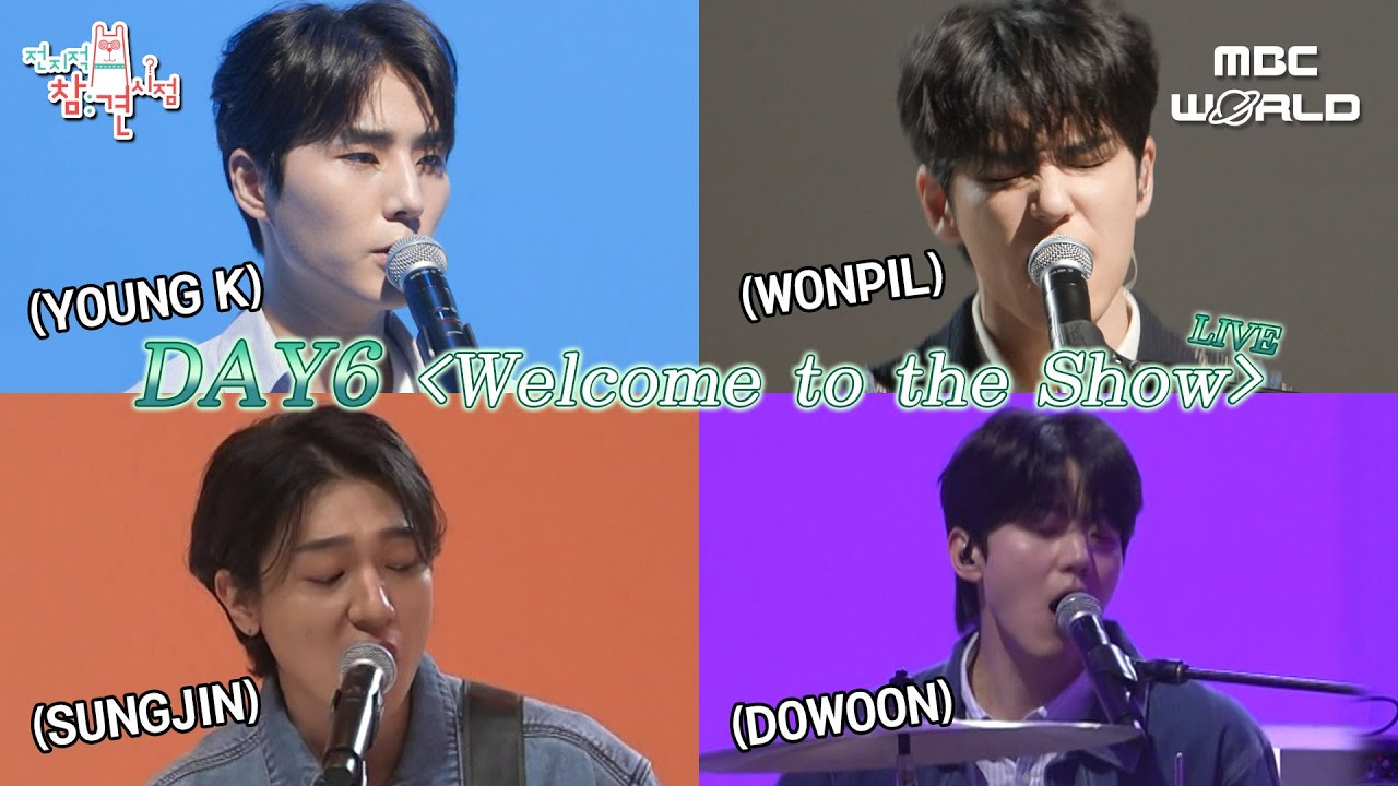 [C.C.] Celebrating the comeback of DAY6 ⟪Welcome to the Show⟫ Live Performance #DAY6 #YOUNGK