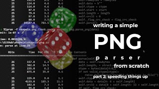 Live Coding: PNG parser part 2 - speeding up the PNG parser