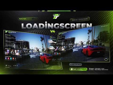 Fast Scripts Loading Screen V4 FiveM | discord.gg/fastscripts