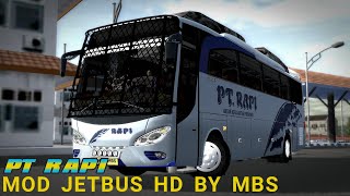 MOD BUSSID TERBARU 2021 || PT RAPI JETBUS HD BY YULI INDRAYANA MBS FULL ACC GERAKK😱MIRIP MODS ETS2!! screenshot 5