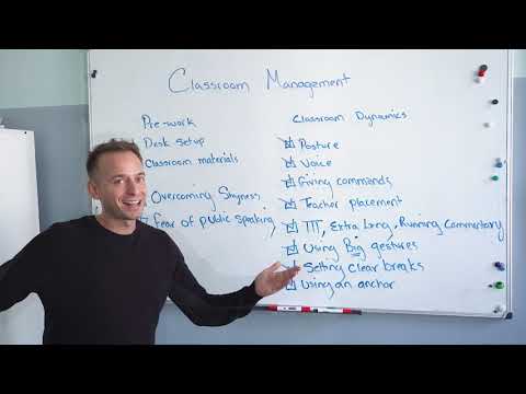 How To Teach English - Methodology And Tips: Classroom Management Techniques For New Teachers