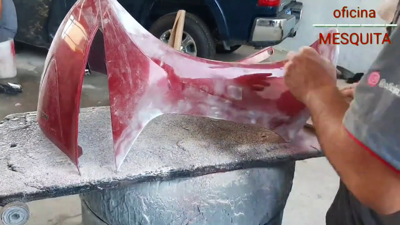 Recuperando as carenagens da biz