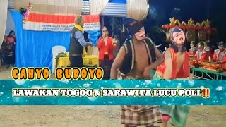 LAWAKAN TOGOG \u0026 SARAWITA LUCU POL‼️BERSAMA SINDEN KARTI BANJIR SAWERAN♊️EBEG CAHYO BUDOYO KALIPETUNG