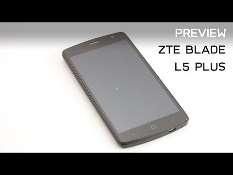 Preview : ZTE Blade L5 Plus