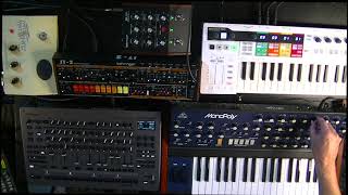 #353 DAWLESS Soundcommander Jam (LIVETECHNO), TR-1000, MonoPoly, JT-2
