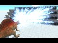 S.P.I.D.E.R. Thunderbolt Cannon vs ALL UNITS ARBS Animal Revolt Battle Simulator