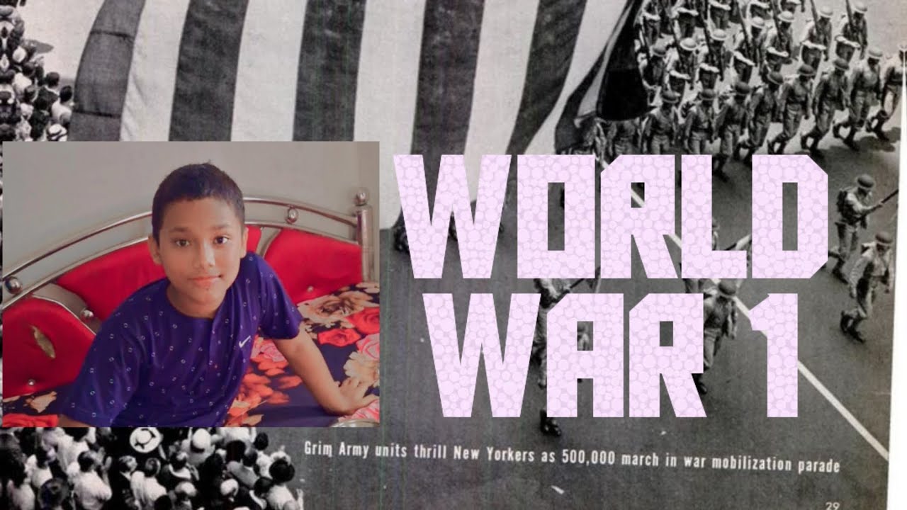 World war 1 ke bare me thori si description 🔥💯 
